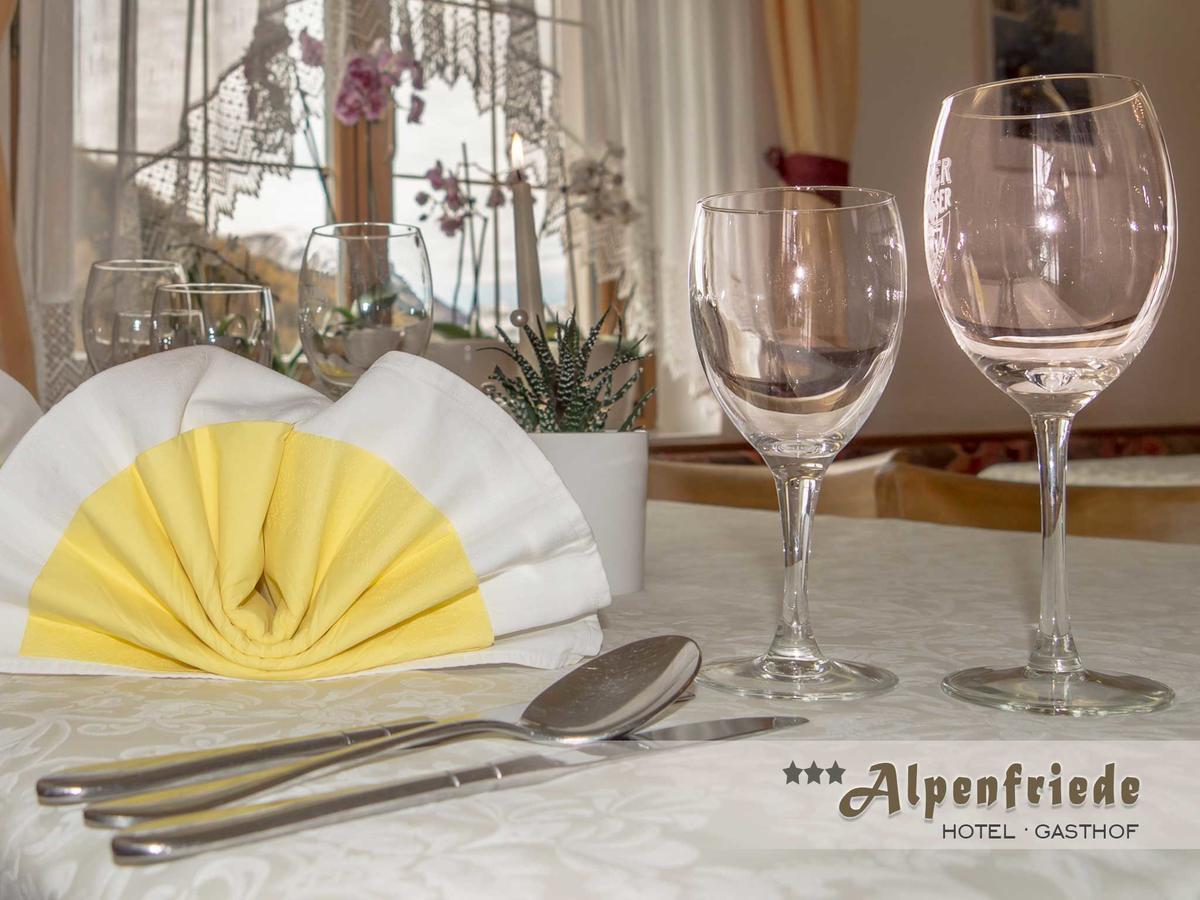 Hotel Alpenfriede Graun im Vinschgau Zewnętrze zdjęcie